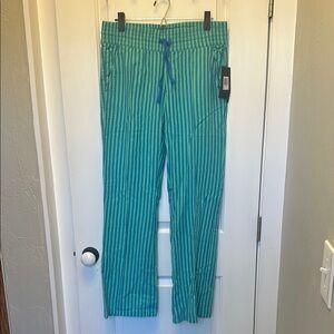 Hurley Green and Blue Venice Beach Pants